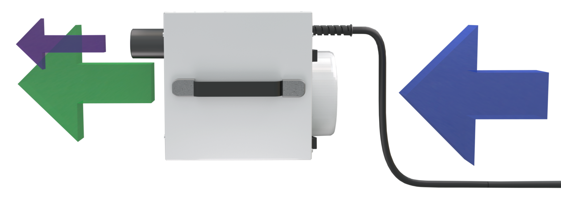 EPD30 Airflow Diagram Top View